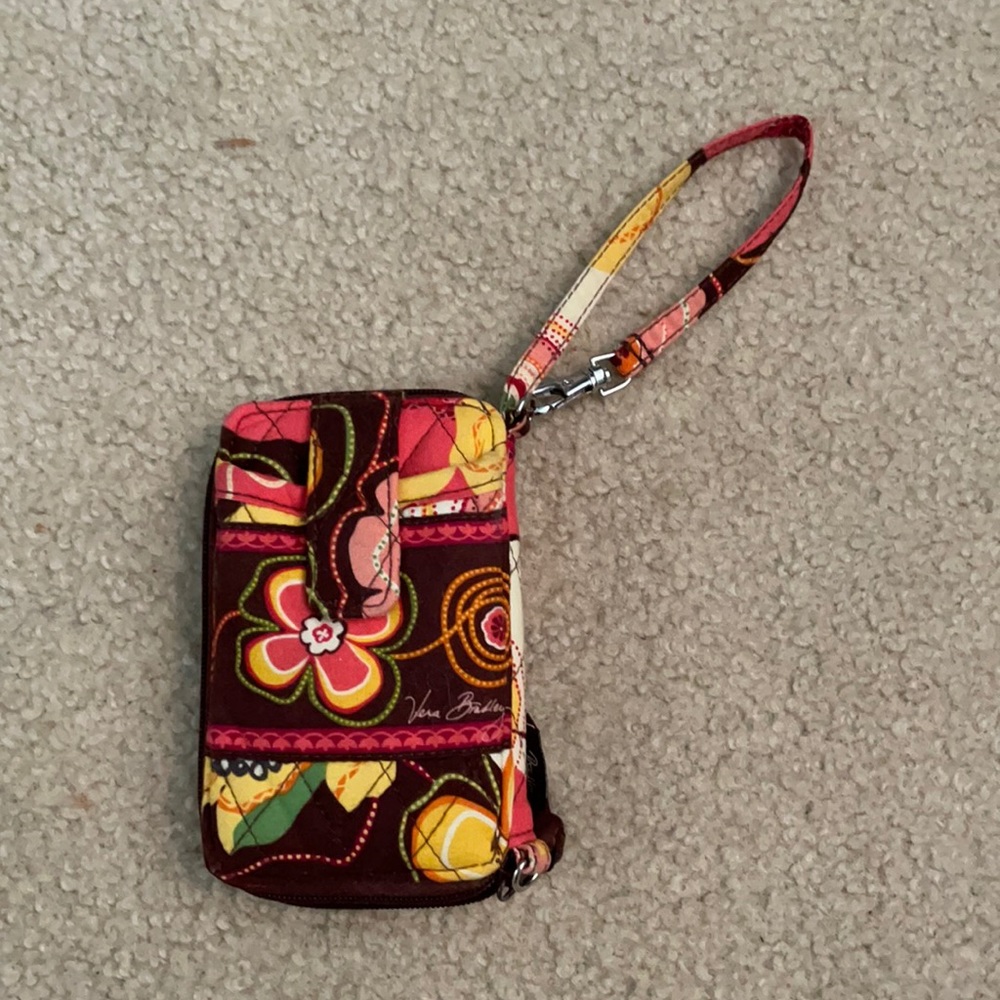 Vera Bradley wristlet wallet